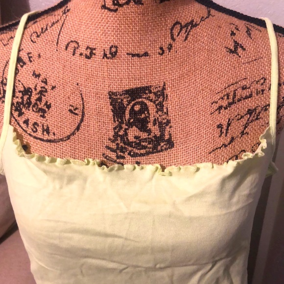Lime Green Tank Top/Camisole - Picture 3 of 3